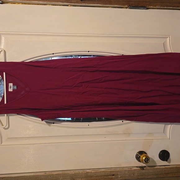 Old Navy summer rayon dress size L in a  Solid Purple Color - Picture 1 of 7